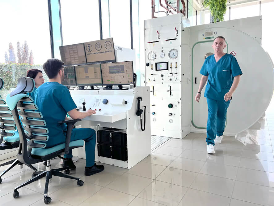 Antiinflamatoarele și corticosteroizii sunt mai eficiente cu HBOT