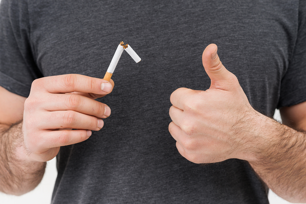 What happens in the body immediately after you quit smoking