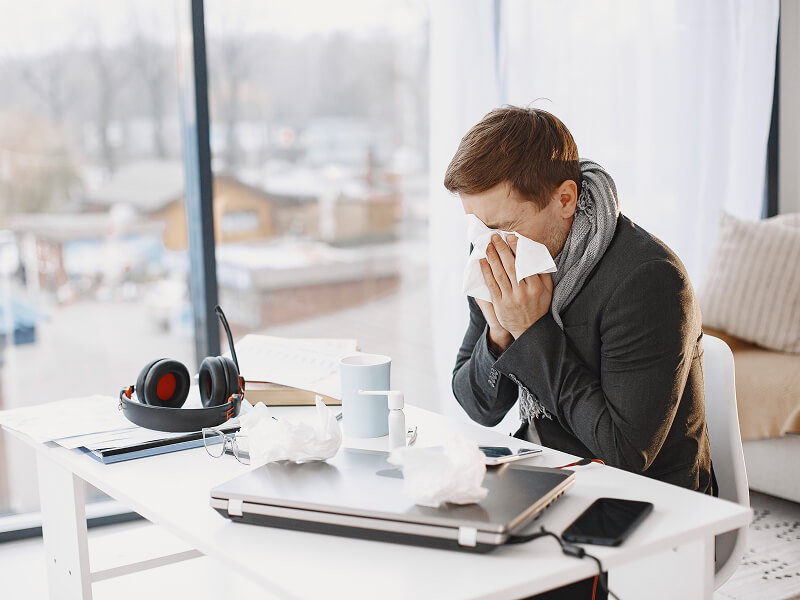 Seasonal flu: types, complications, and treatment with hyperbaric oxygen