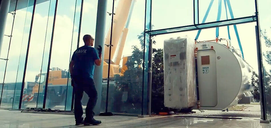 Messa in funzione della camera iperbarica