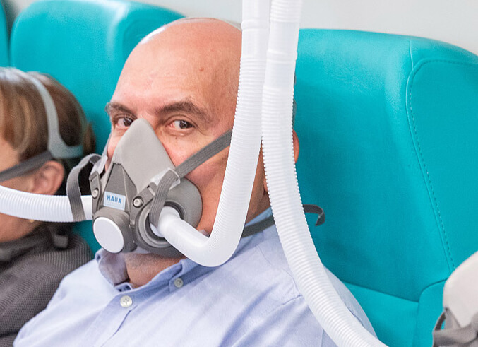 Trattamento dell'intossicazione da monossido di carbonio